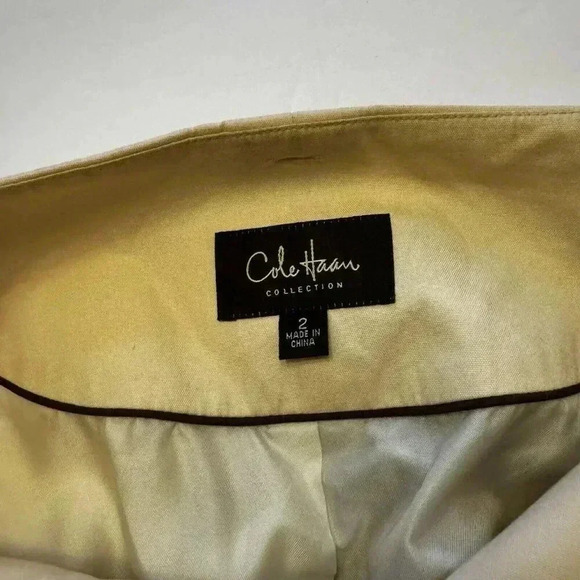 Cole Haan Women's size 2 Long Embroidered Coat Lined Dress Jacket - Picture 12 of 14